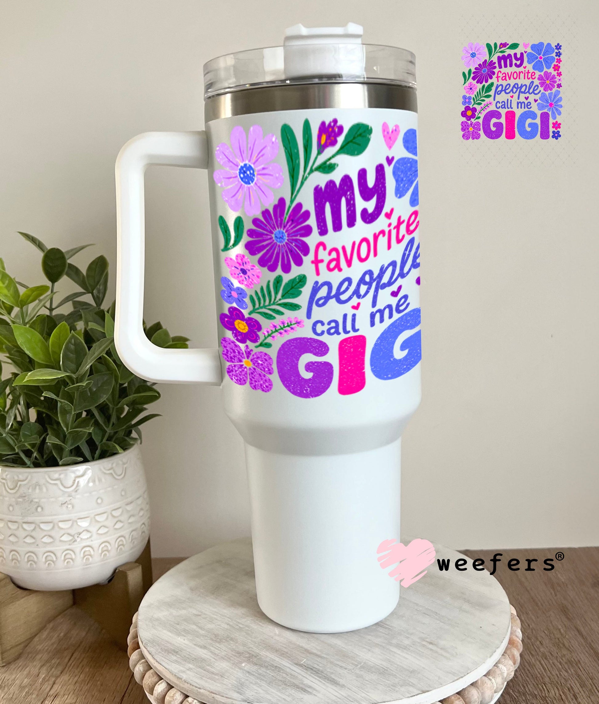 UV DTF Decal - Later Gator 40oz Tumbler Decal Weefers