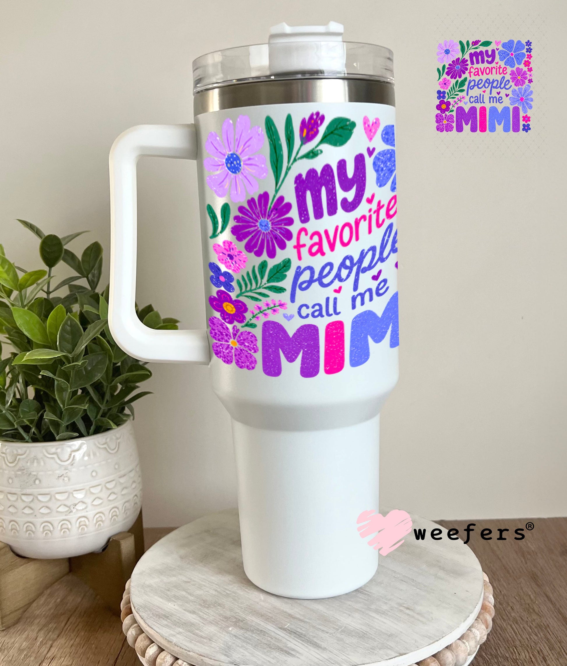 UV DTF Decal - Later Gator 40oz Tumbler Decal Weefers