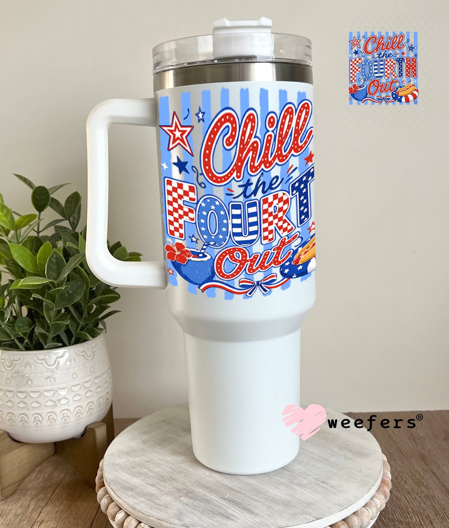 UV DTF Decal - Later Gator 40oz Tumbler Decal Weefers