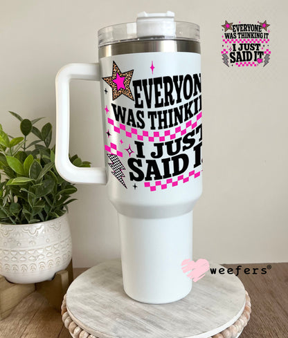 UV DTF Decal - Later Gator 40oz Tumbler Decal Weefers