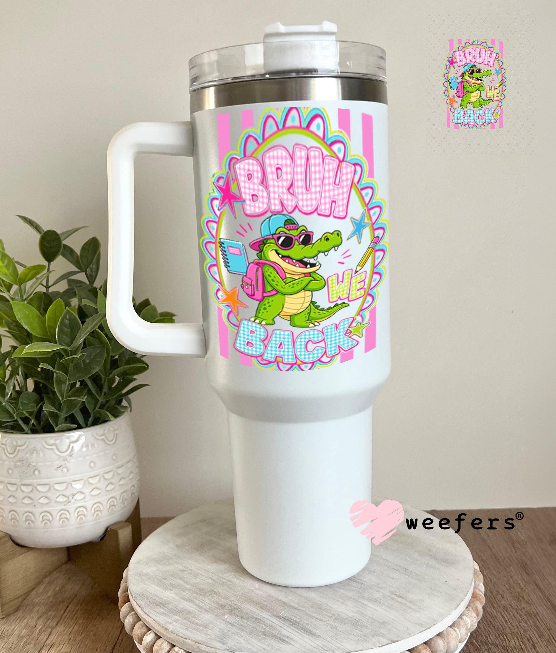UV DTF Decal - Later Gator 40oz Tumbler Decal Weefers