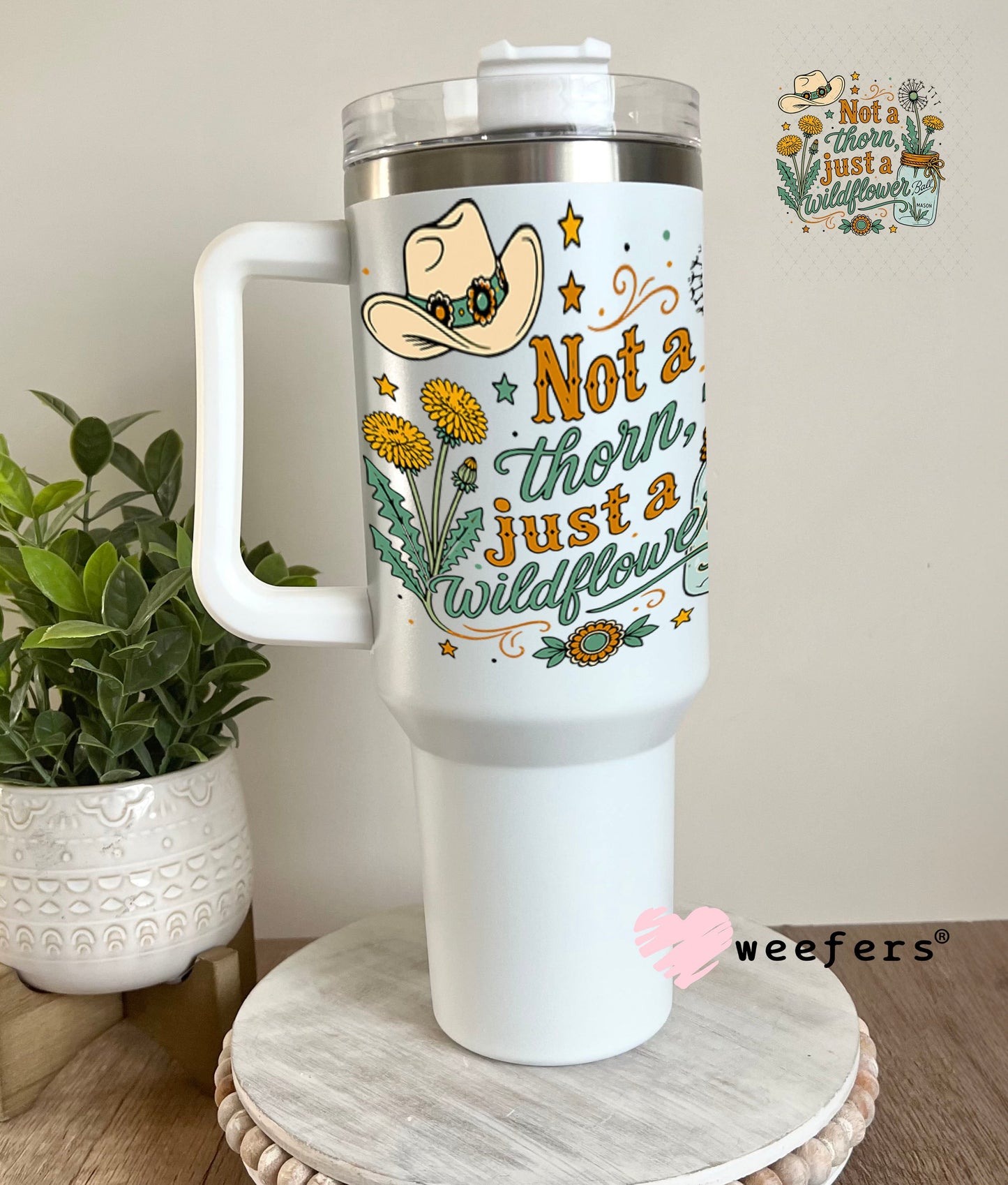 UV DTF Decal - Later Gator 40oz Tumbler Decal Weefers