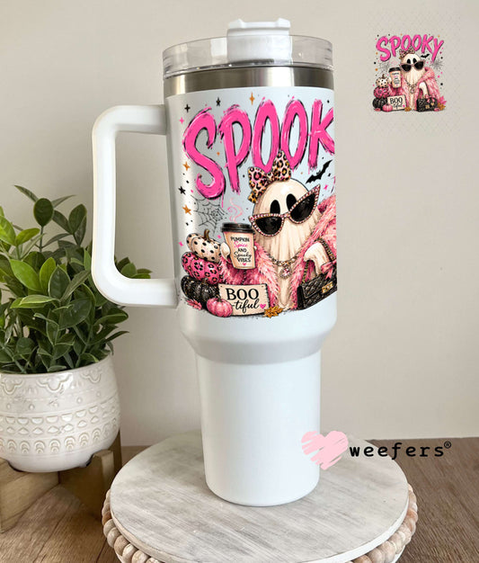 UV DTF Decal - Spooky Bootiful 40oz Tumbler Weefers