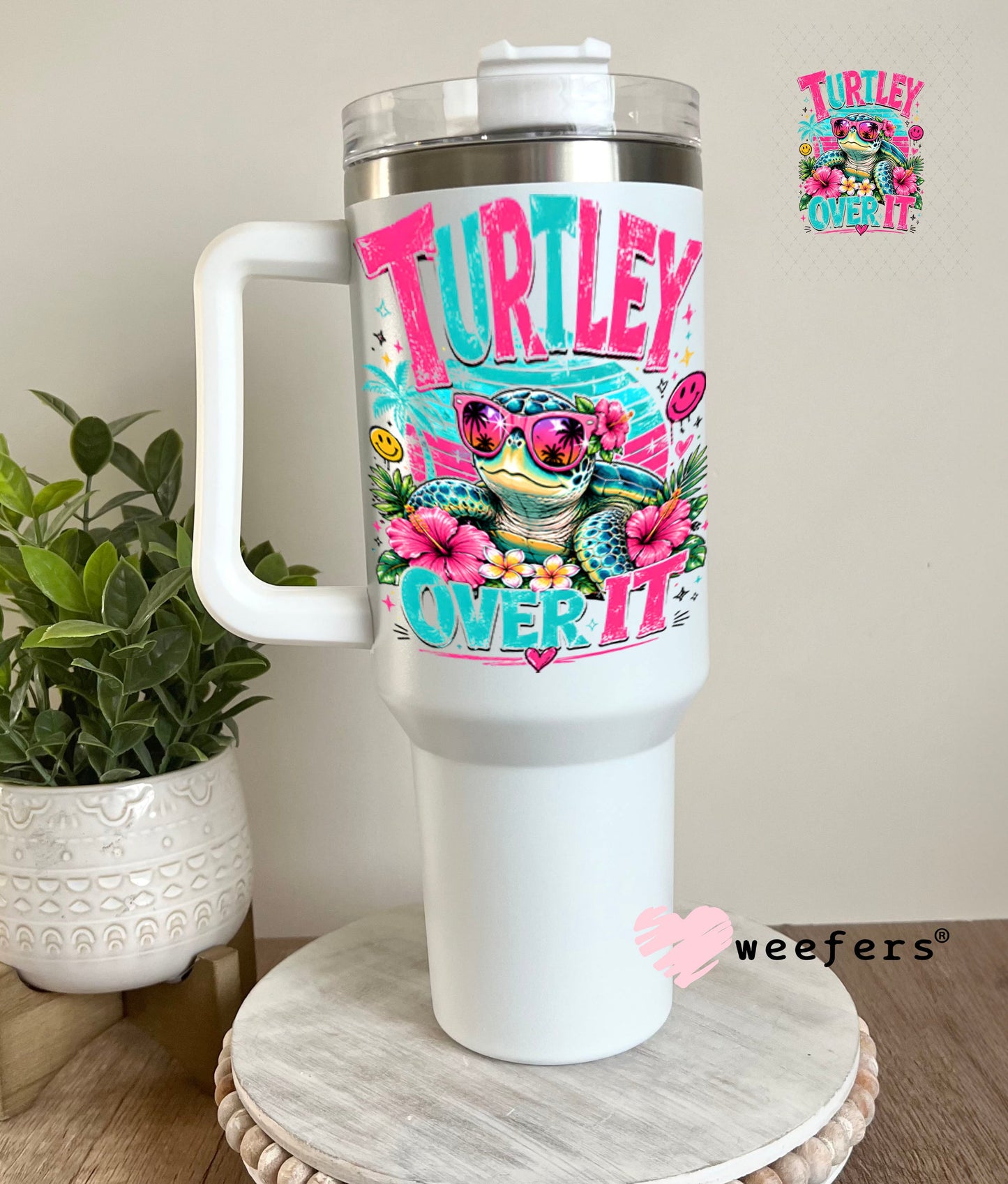 UV DTF Decal - Later Gator 40oz Tumbler Decal Weefers