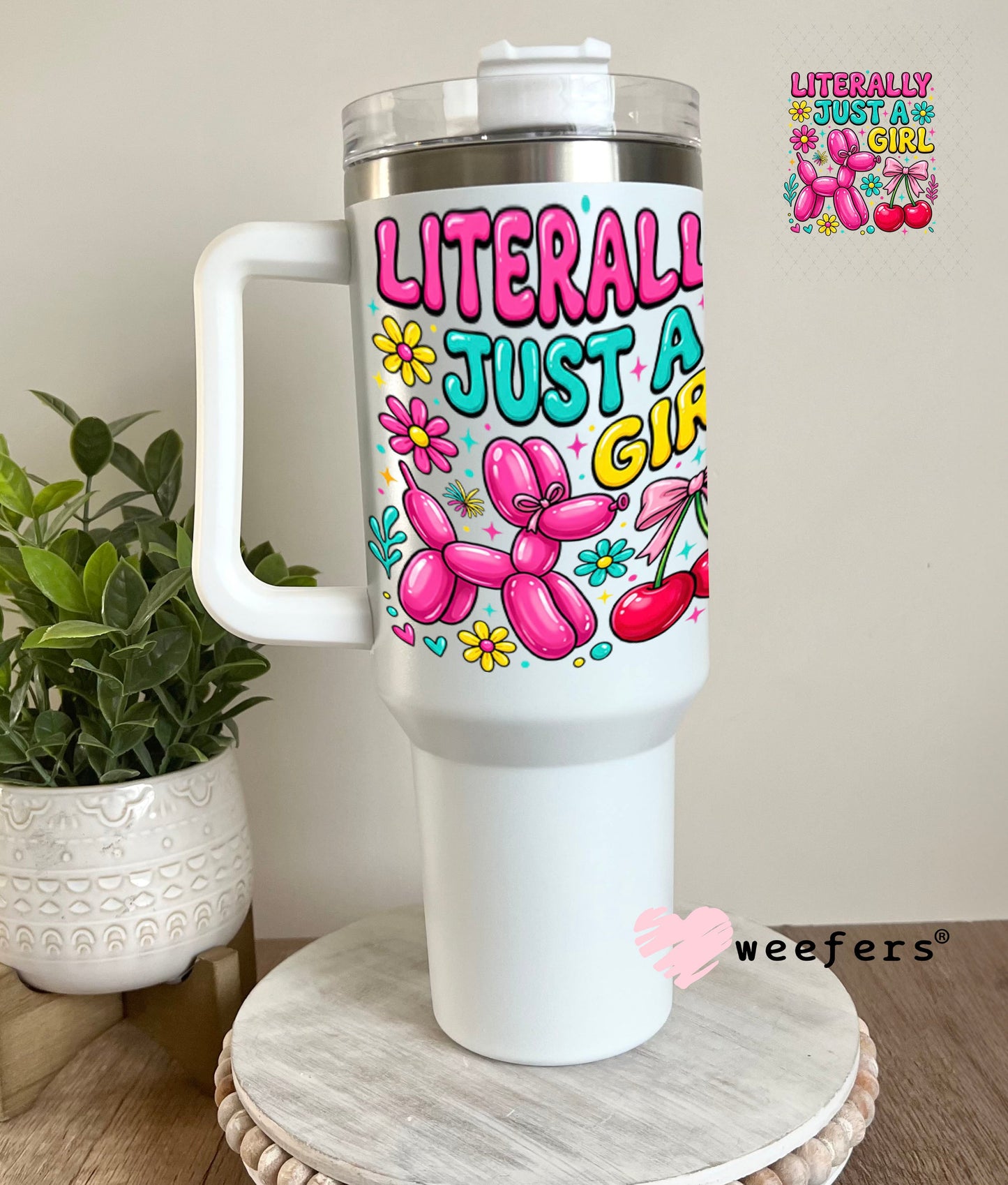 UV DTF Decal - Later Gator 40oz Tumbler Decal Weefers
