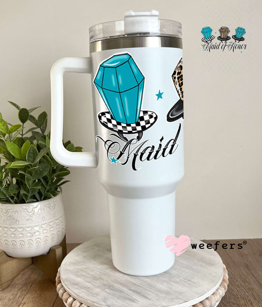 UV DTF Decal - Maid of Honor Ring Pops 40oz Tumbler Weefers