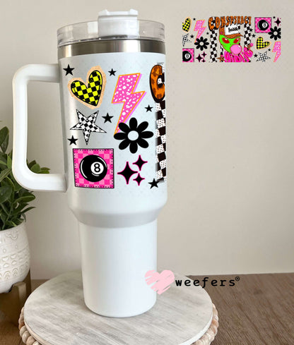 UV DTF Cup Wraps - Conspiracy Girlie - Weefers® Exclusive 40oz Tumbler Weefers