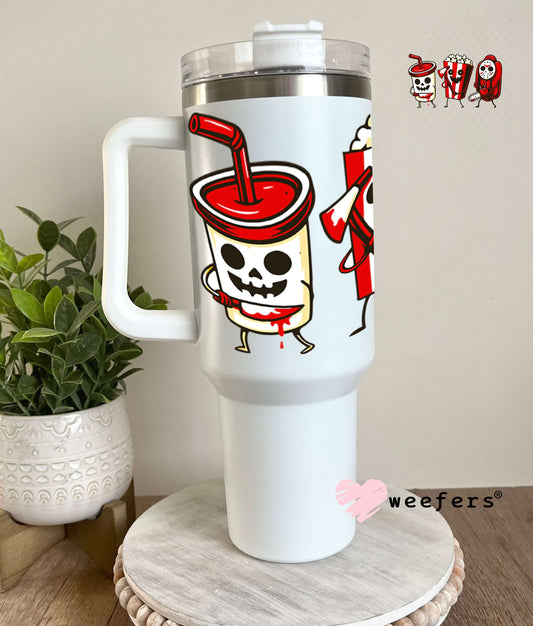UV DTF Decal - Scary Movies 40oz Tumbler Weefers