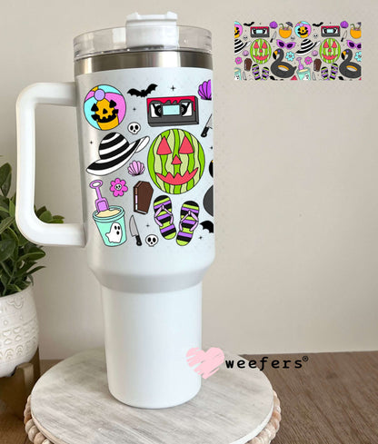 UV DTF Cup Wraps - Halloween Summer 40oz Tumbler Weefers
