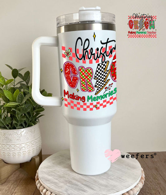 UV DTF Decal - Christmas Crew 40oz Tumbler Weefers