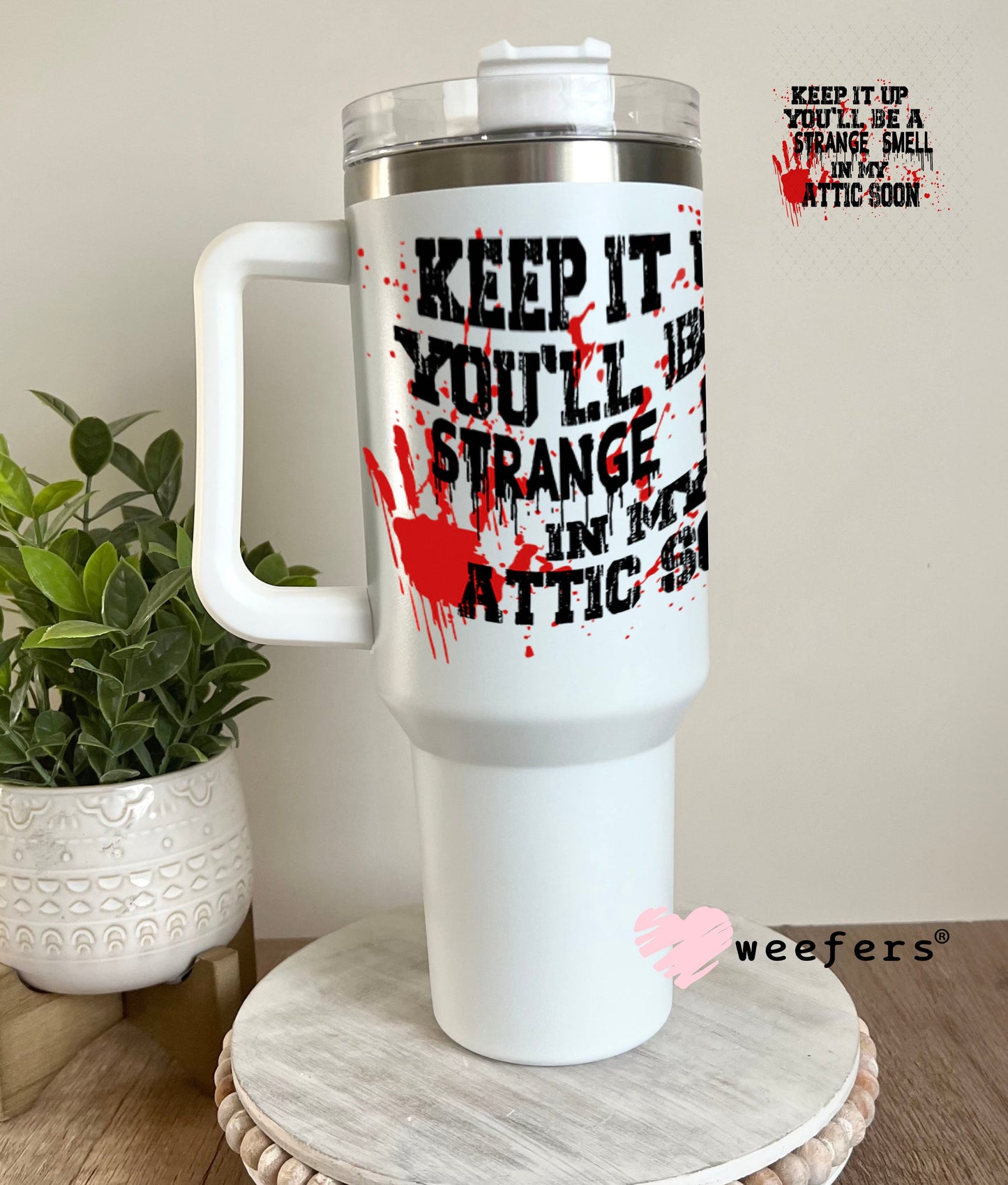UV DTF Decal - Later Gator 40oz Tumbler Decal Weefers