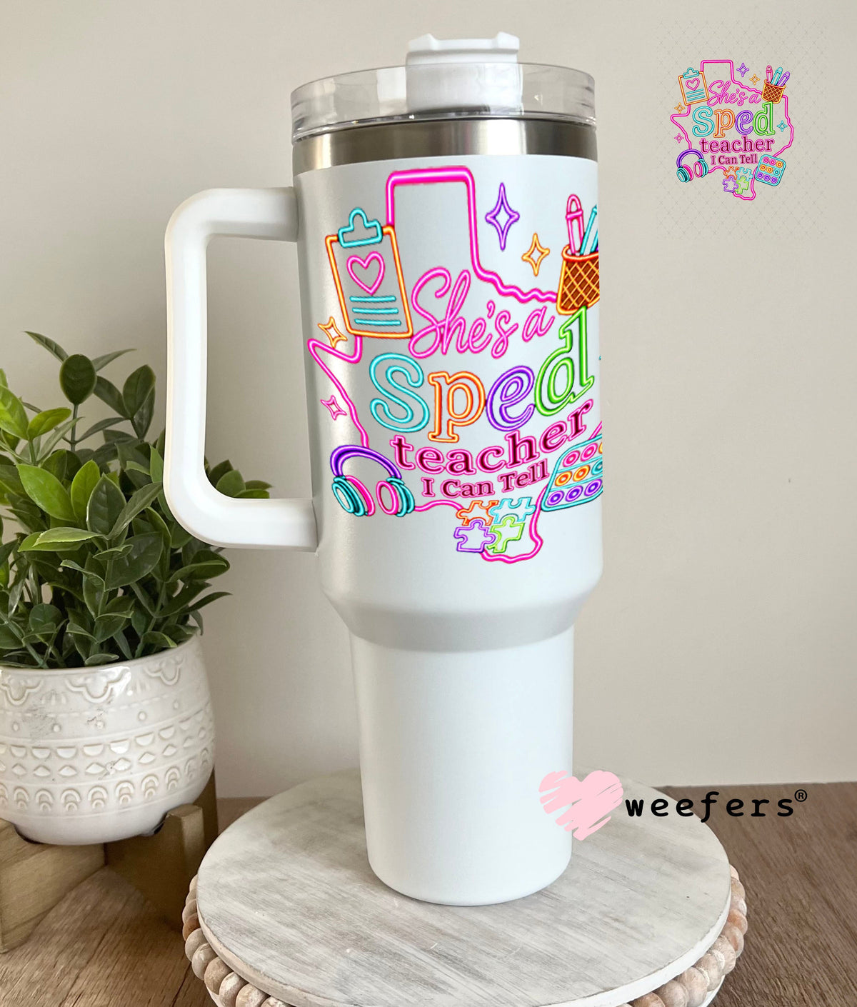 UV DTF Decal - Later Gator 40oz Tumbler Decal Weefers