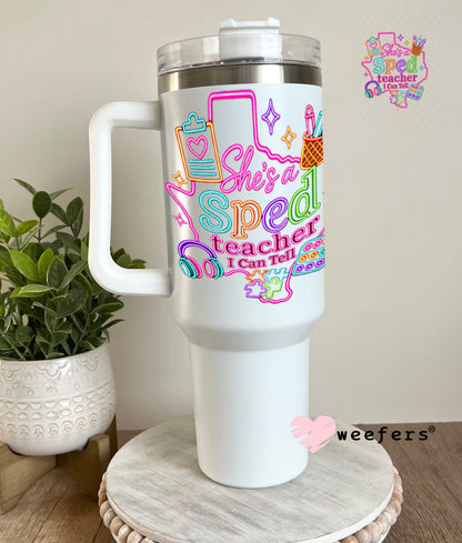 UV DTF Decal - Later Gator 40oz Tumbler Decal Weefers