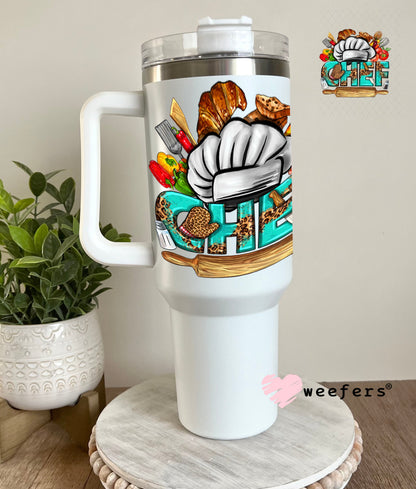 UV DTF Decal - Chef Western 40oz Tumbler Weefers