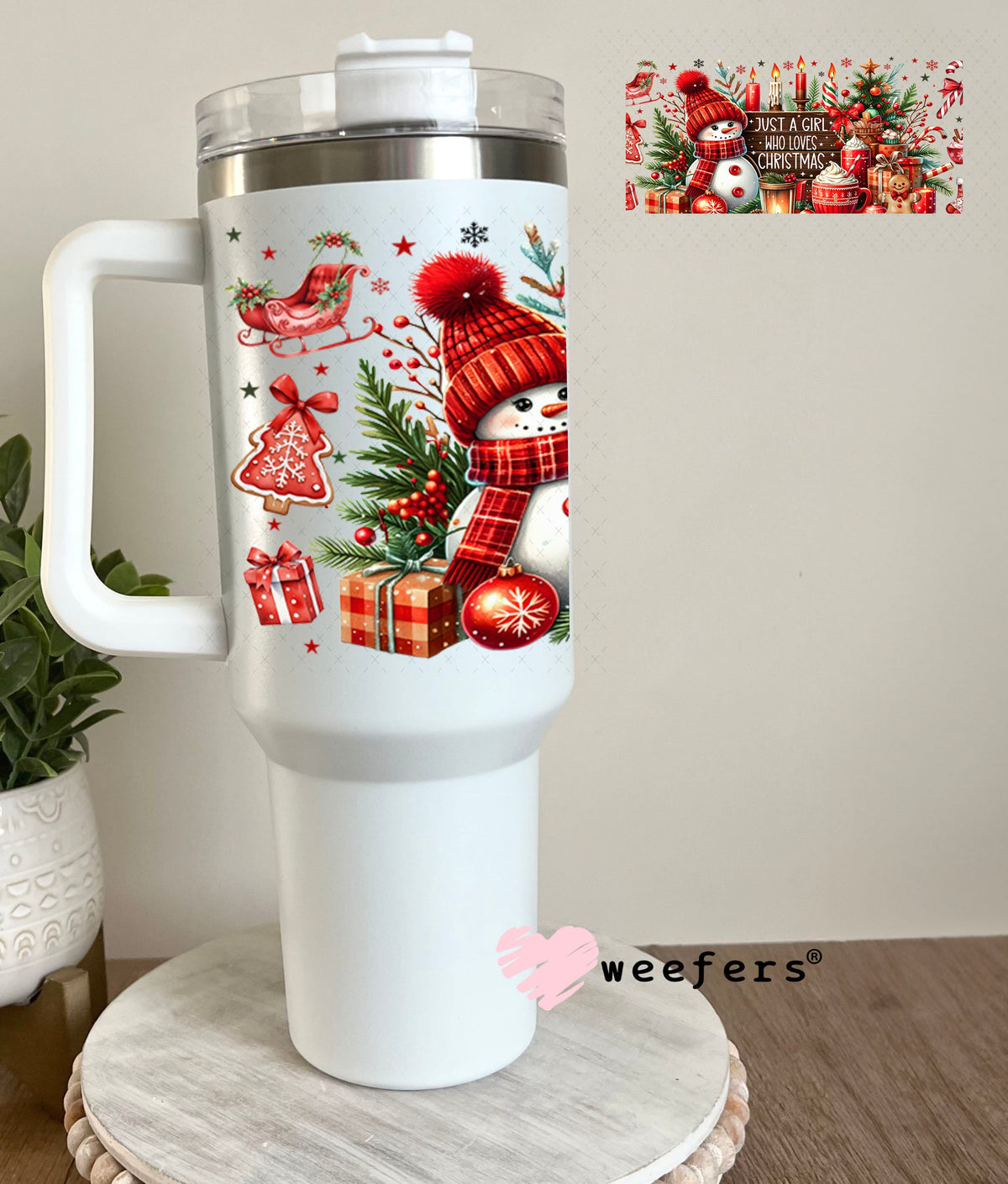 UV DTF Cup Wrap – USA Red White Blue Bows 40oz Tumbler Cup Wrap Weefers
