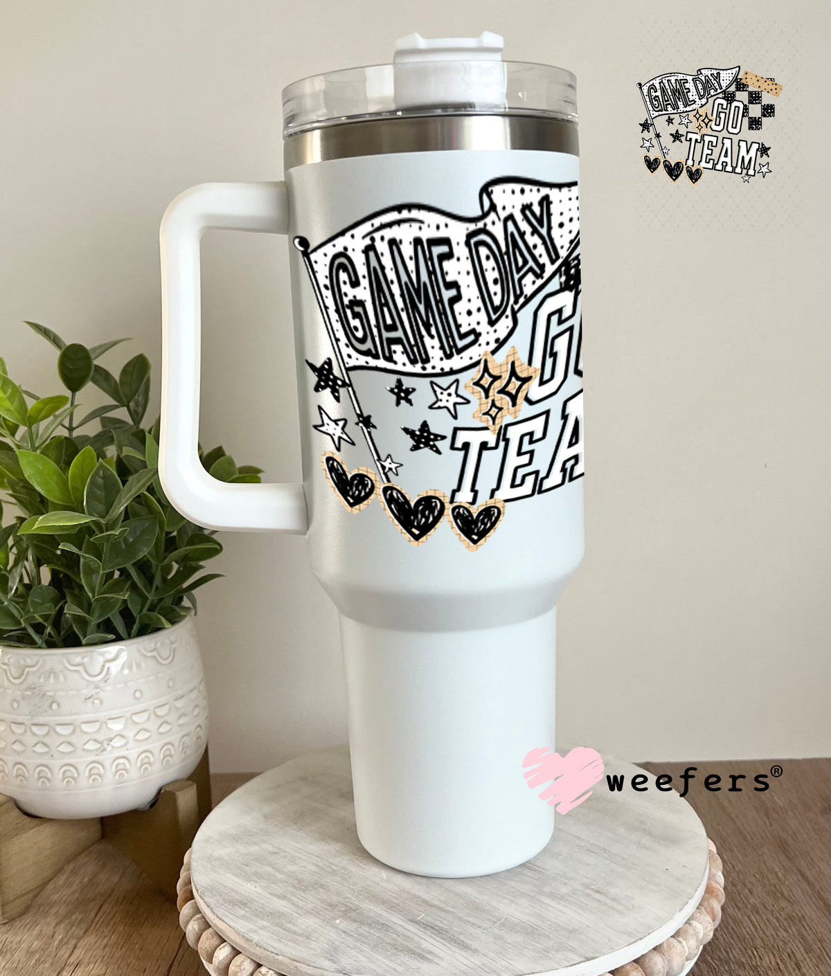 UV DTF Decal - Later Gator 40oz Tumbler Decal Weefers