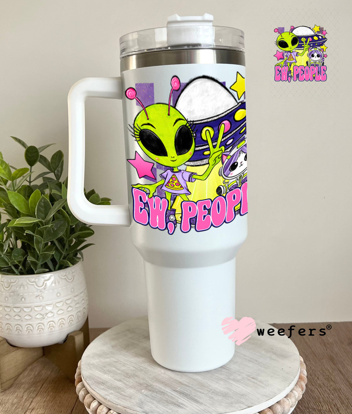 UV DTF Decal - Later Gator 40oz Tumbler Decal Weefers