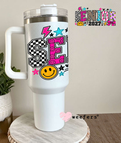 UV DTF Cup Wraps - Senior 2027 40oz Tumbler Weefers