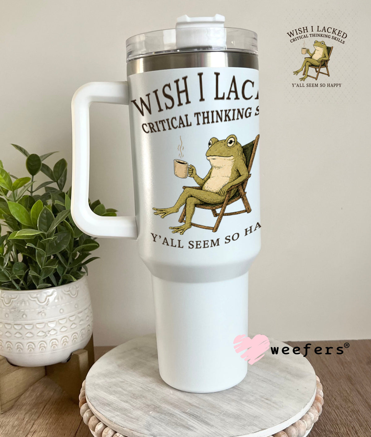 UV DTF Decal - Later Gator 40oz Tumbler Decal Weefers