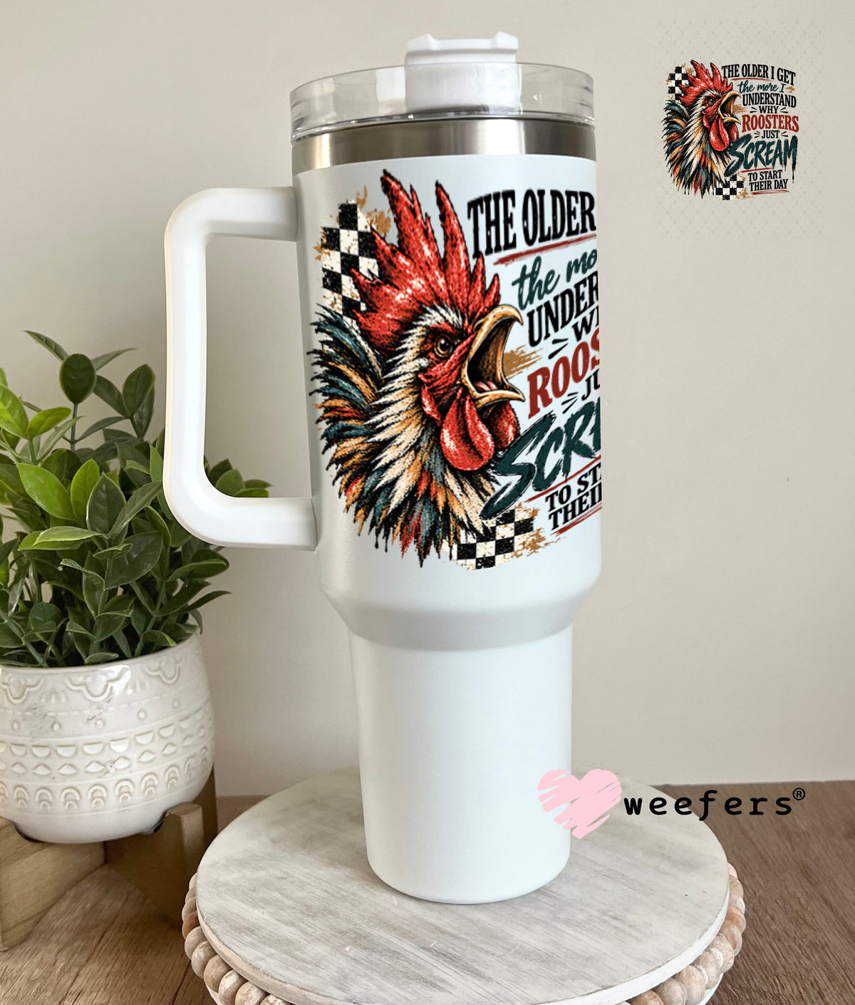 UV DTF Decal - Later Gator 40oz Tumbler Decal Weefers