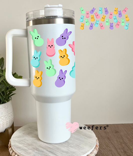 Easter Peepers UV DTF Cup Wrap 40oz Tumbler Cup Wrap Weefers