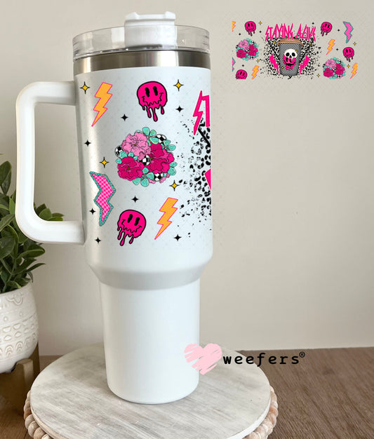 Staying Alive UV DTF Cup Wrap - WEEFERS EXCLUSIVE WRAP 40oz Tumbler Wrap Weefers