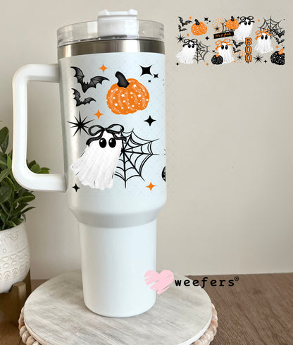 Lets go Ghouls UV DTF Cup Wrap 40oz Tumbler Cup Wrap Weefers