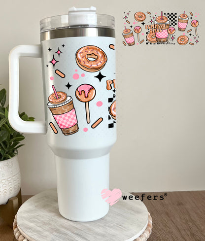 Pumpkin Spice UV DTF Cup Wrap 40oz Tumbler Cup Wrap Weefers