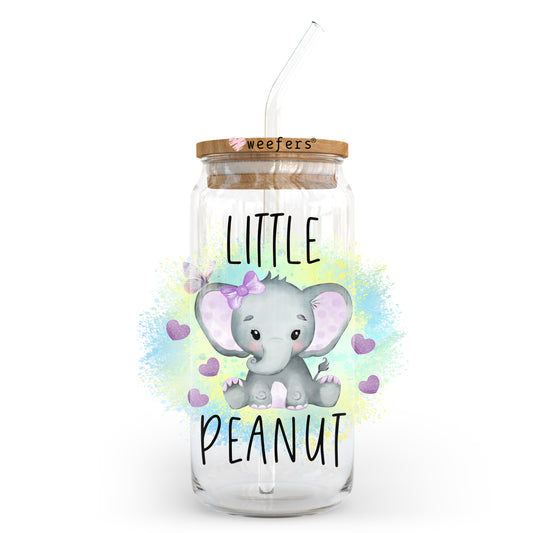 Little Peanut 20oz Libbey Glass Can UV DTF or Sublimation Decal - Weefers