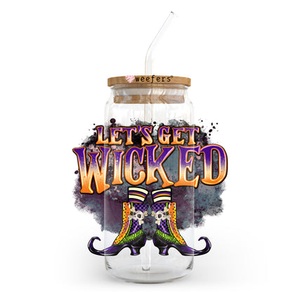 Let's Get Wicked 20oz Libbey Glass Can, 34oz Hip Sip, 40oz Tumbler, 24oz Cold Cup UV DTF or Sublimation Decal Transfer - Weefers