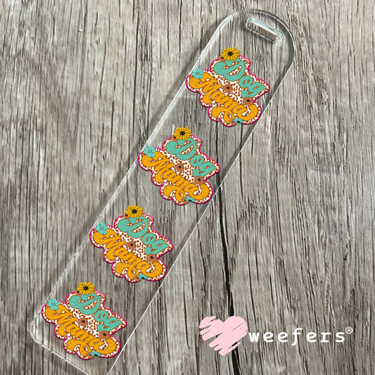 Dog Mama Retro UV DTF Decal Bookmark Weefers