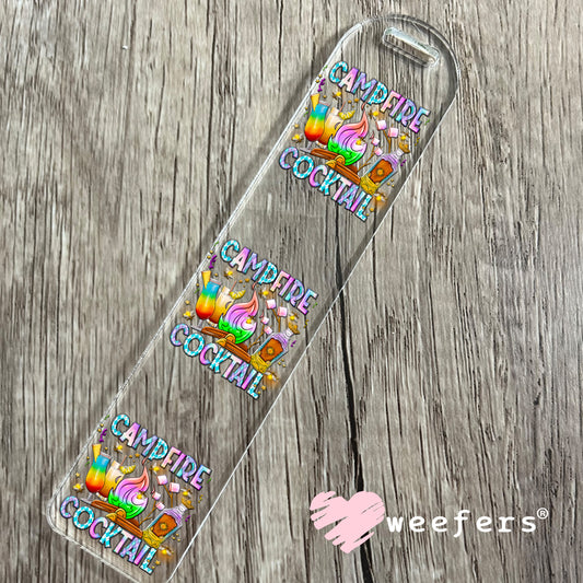 Campfire Cocktail UV DTF Decal Bookmark Weefers