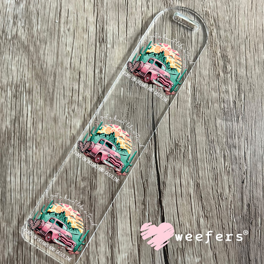 I've Got a Heart Like a Truck UV DTF Decal Bookmark Weefers