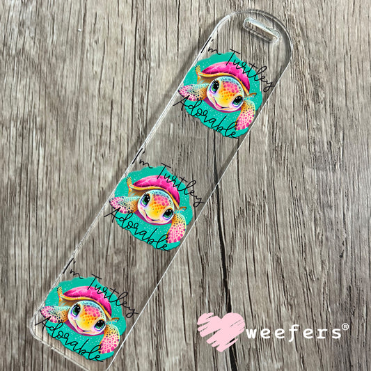 I'm Turtley Adorable UV DTF Decal Bookmark Weefers