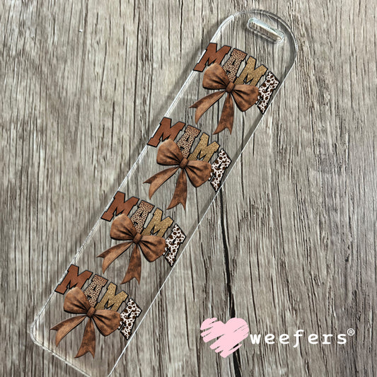 Mama Western Bow UV DTF Decal Bookmark Weefers