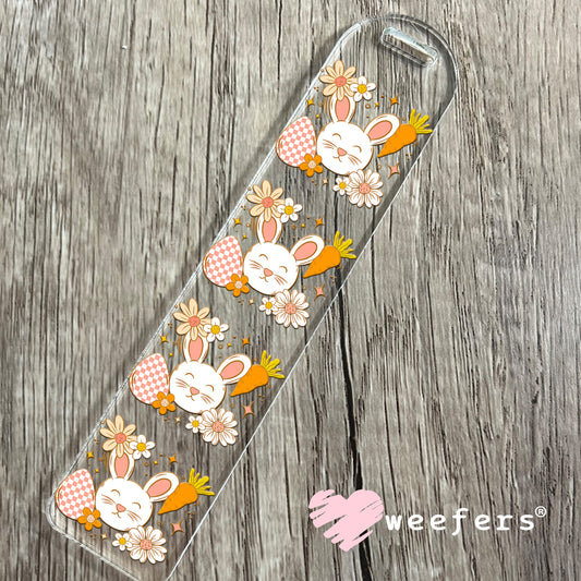 Honey Bunny Easter UV DTF Decal Bookmark Weefers