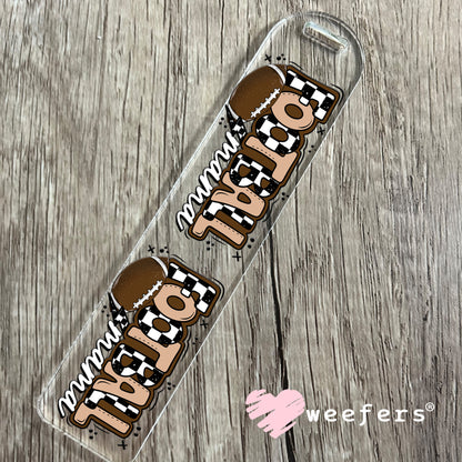 Football Mama UV DTF Cup Wrap Bookmark Weefers