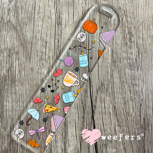 Gillymore Girls Favorite Things UV DTF Cup Wrap Bookmark Weefers