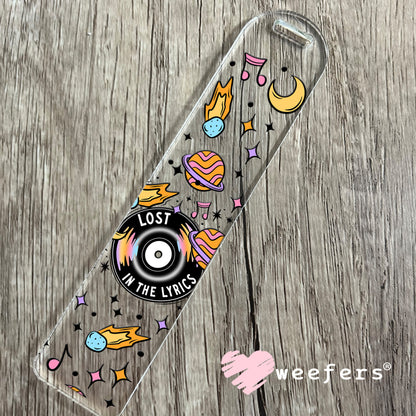 Lost in the Lyrics UV DTF Cup Wrap Bookmark Weefers
