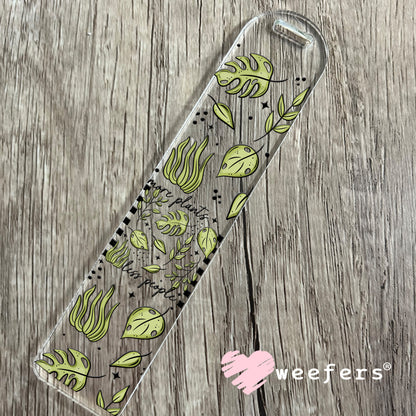 More Plants Less People UV DTF Cup Wrap Bookmark Weefers