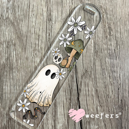 Ghost Green Mushrooms UV DTF Cup Wrap Bookmark Weefers