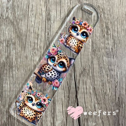 Baby Owl Trio UV DTF Cup Wrap Bookmark Weefers