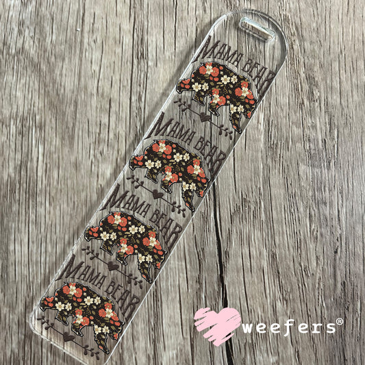 Mama Bear UV DTF Decal Bookmark Weefers