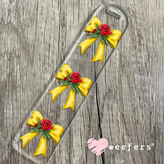 Belle Bow UV DTF Decal Bookmark Weefers