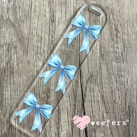 Elsa Bow UV DTF Decal Bookmark Weefers