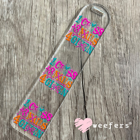 1 Cross 2 Nails 4 Given UV DTF Decal Bookmark Weefers