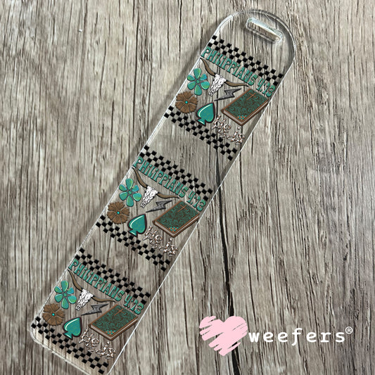 Philippians 4:13 UV DTF Decal Bookmark Weefers