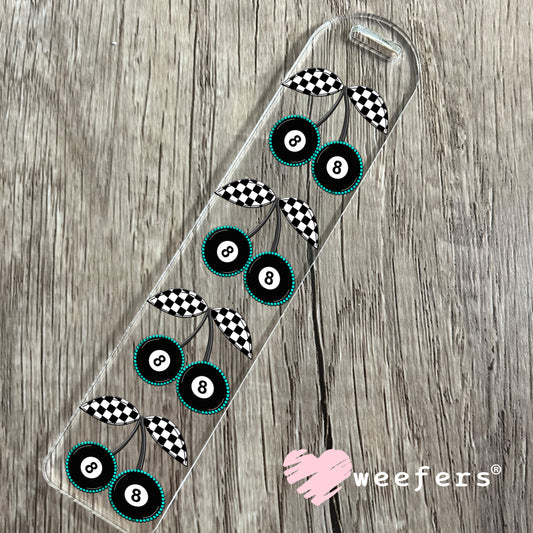 Cherry Eight Balls UV DTF Decal Bookmark Weefers
