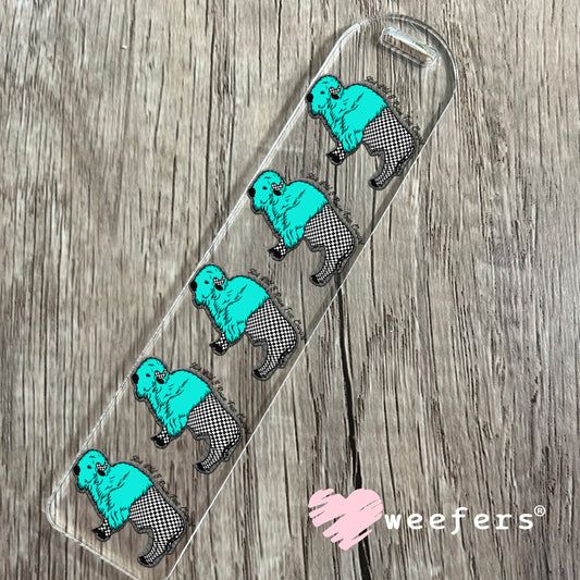 Stay Wild and Roam Free Cowgirl UV DTF Decal Bookmark Weefers
