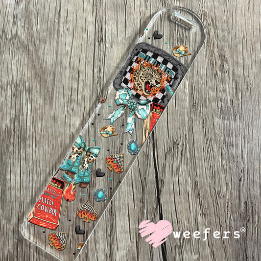 Whatever Lights Your Match Cowboy UV DTF Cup Wrap - WEEFERS EXCLUSIVE WRAP Bookmark Weefers